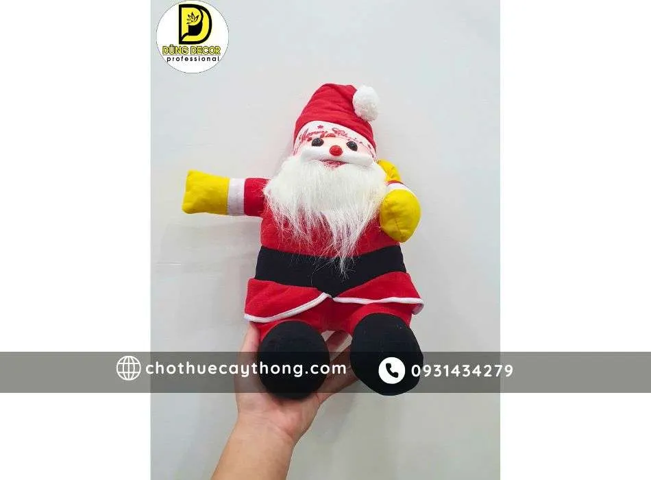 Hình ảnh Ông già noel nhồi bông 42cm