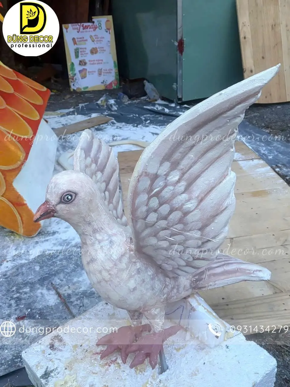 Hình ảnh MÔ HÌNH CHIM BỒ CÂU